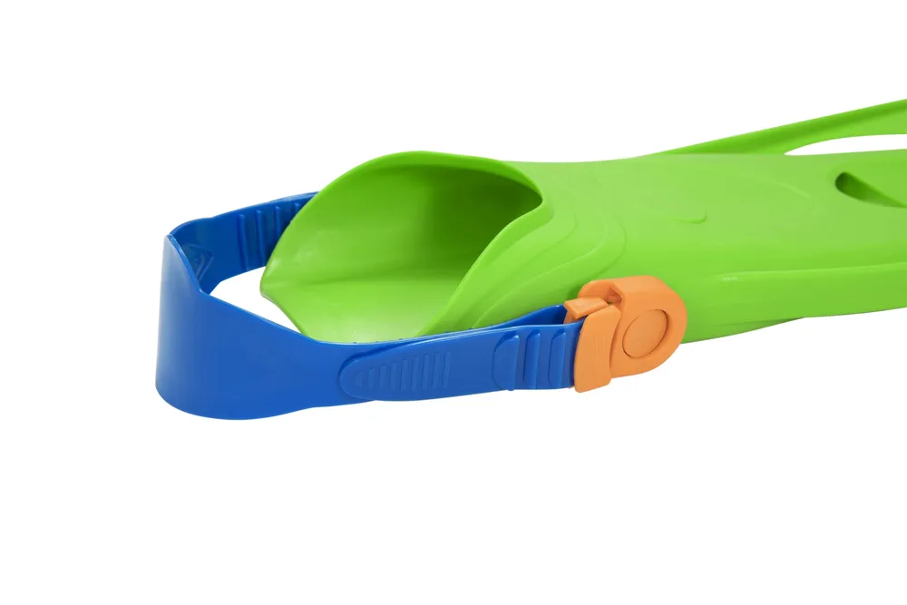 bestway ronilački set s maskom, disalicom i perajama zeleni 25019 - slika 4