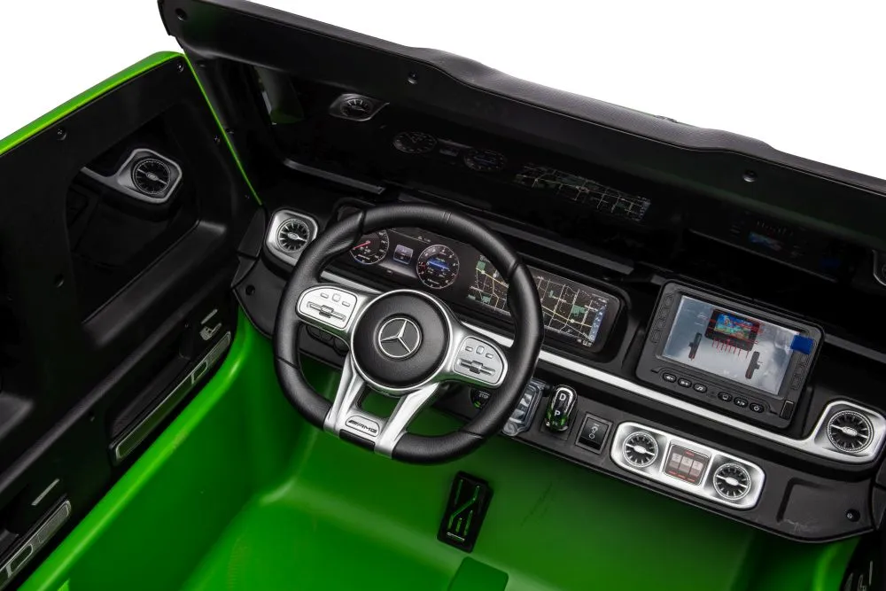 mercedes g63 xxl 24v 4x4 zeleni automobil na akumulator - slika 9
