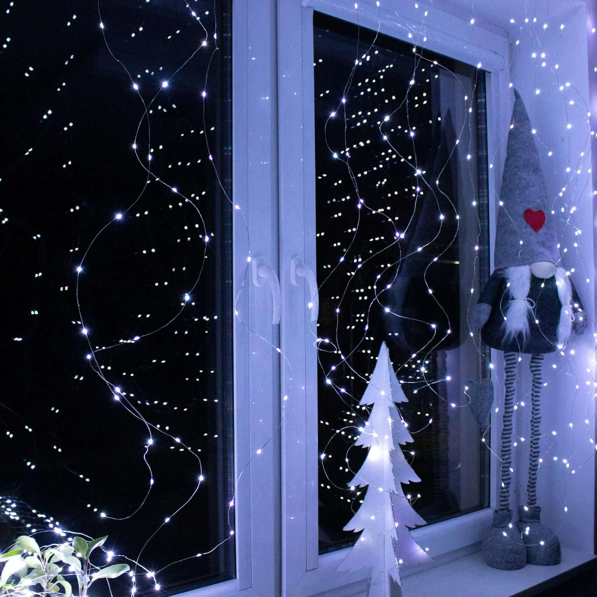 žičane lampice s 200 led dioda - slika 3