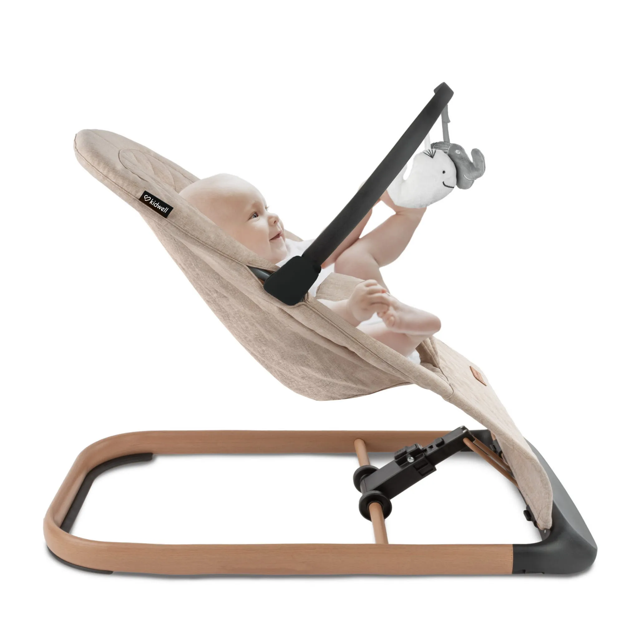 laro bež ležaljka za bebe - slika 4