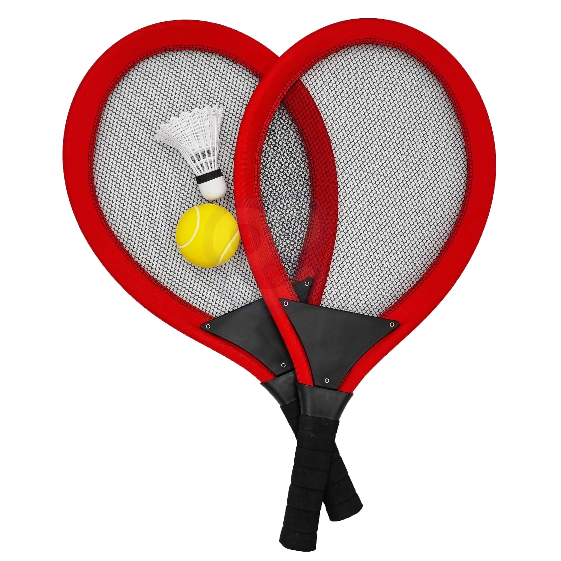 woopie set za badminton - crveni - slika 4