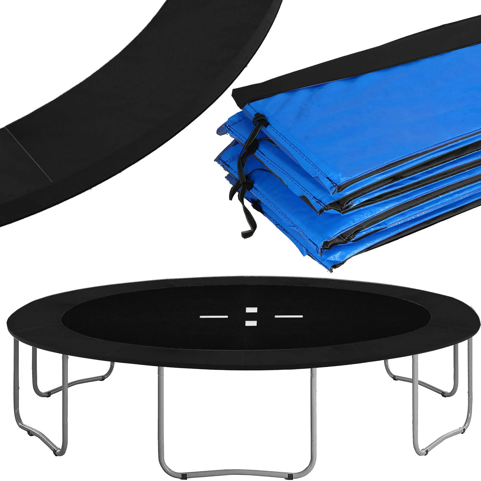 navlaka za trampolin 366cm crna - slika 7