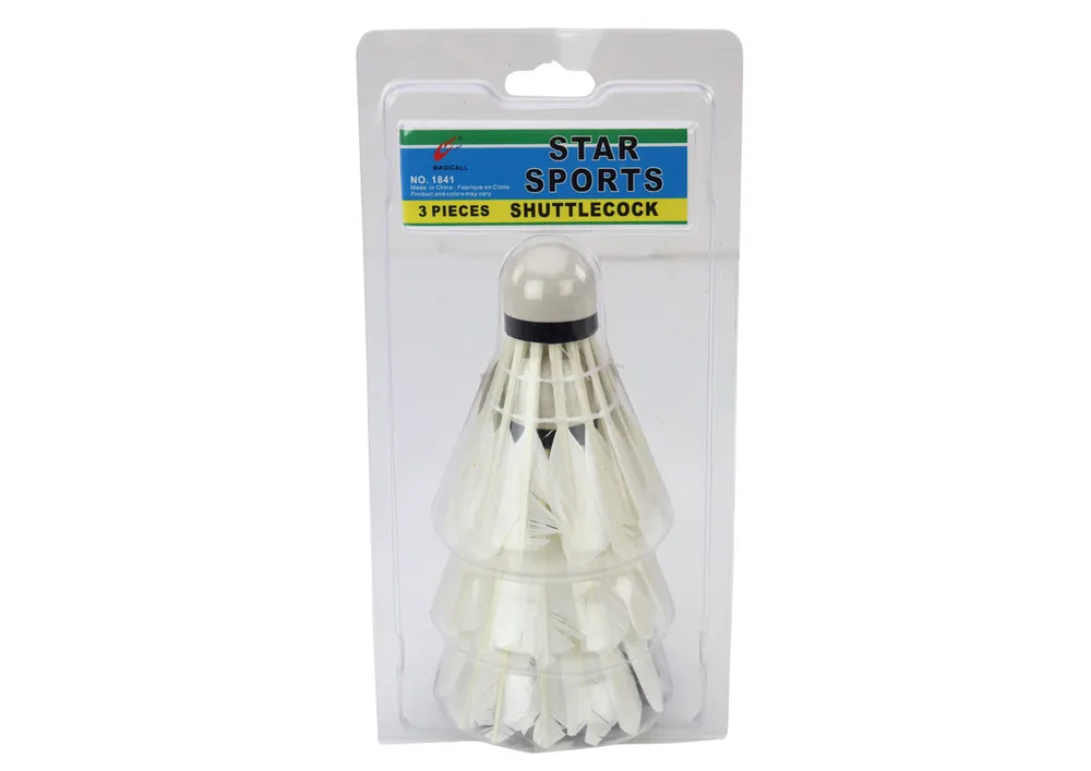 set od 3 badminton pernate loptice - slika 5