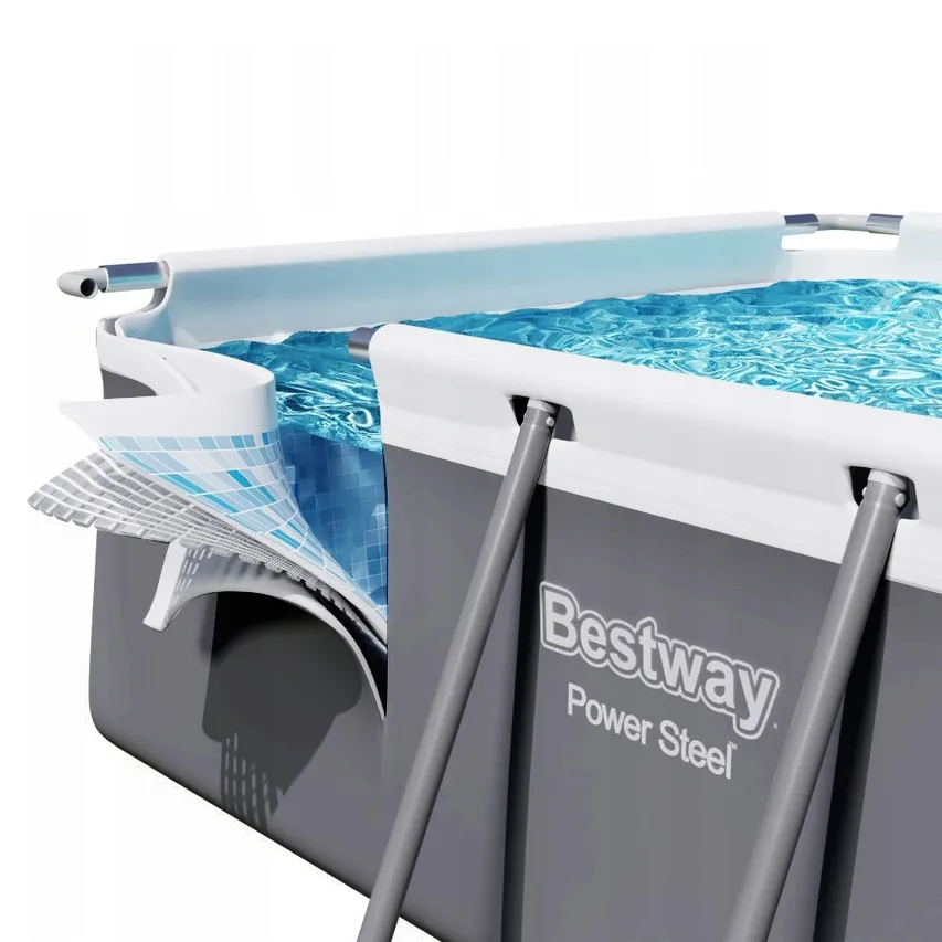 okvirni vrtni bazen 404 x 201 x 100 cm 18u1 bestway - slika 4