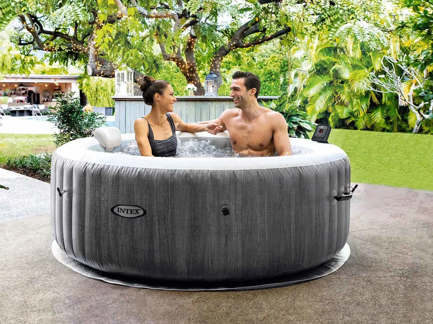 intex spa na napuhavanje sa hidromasažom, set za 4 osobe 28440 - slika 4