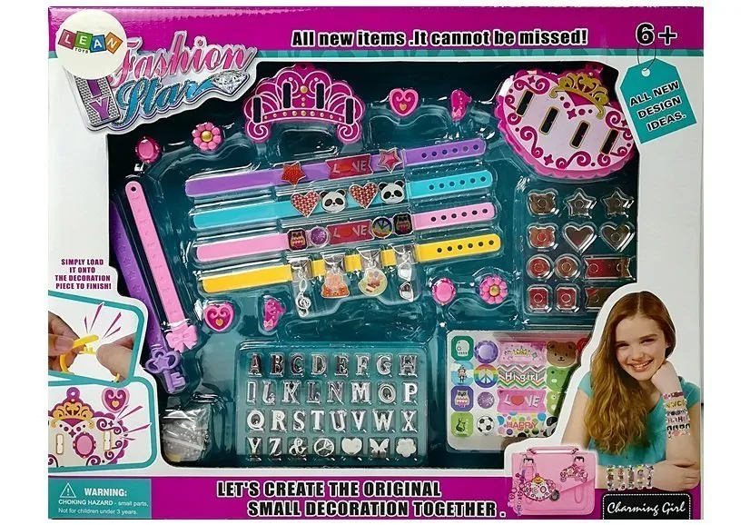 set diy slova privjesci za narukvice - slika 5