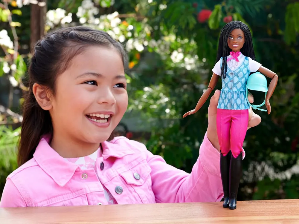 mattel barbie mysteries brooklyn fashion jockey lutka za6179 - slika 5