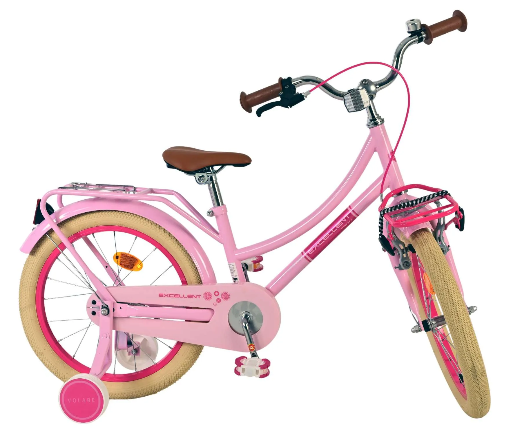 volare dječji bicikl excellent 18″ pink boje - slika 11