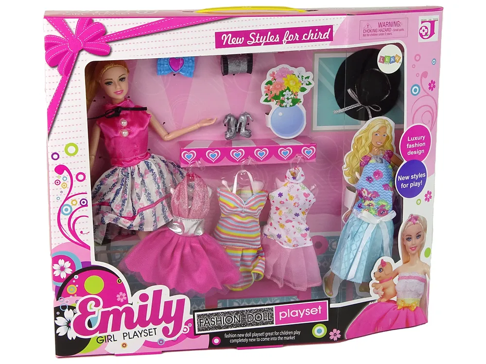 lutka emily - dodaci za kreiranje modnih kombinacija - slika 7