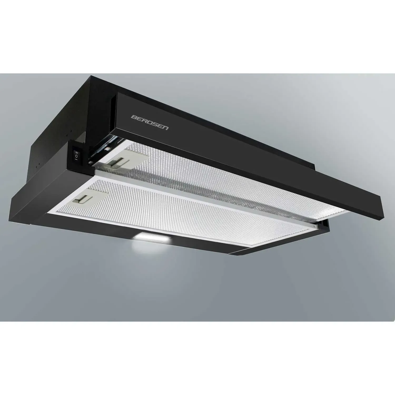 berdsen kuhinjska napa, 50cm crna bt-234 - slika 7