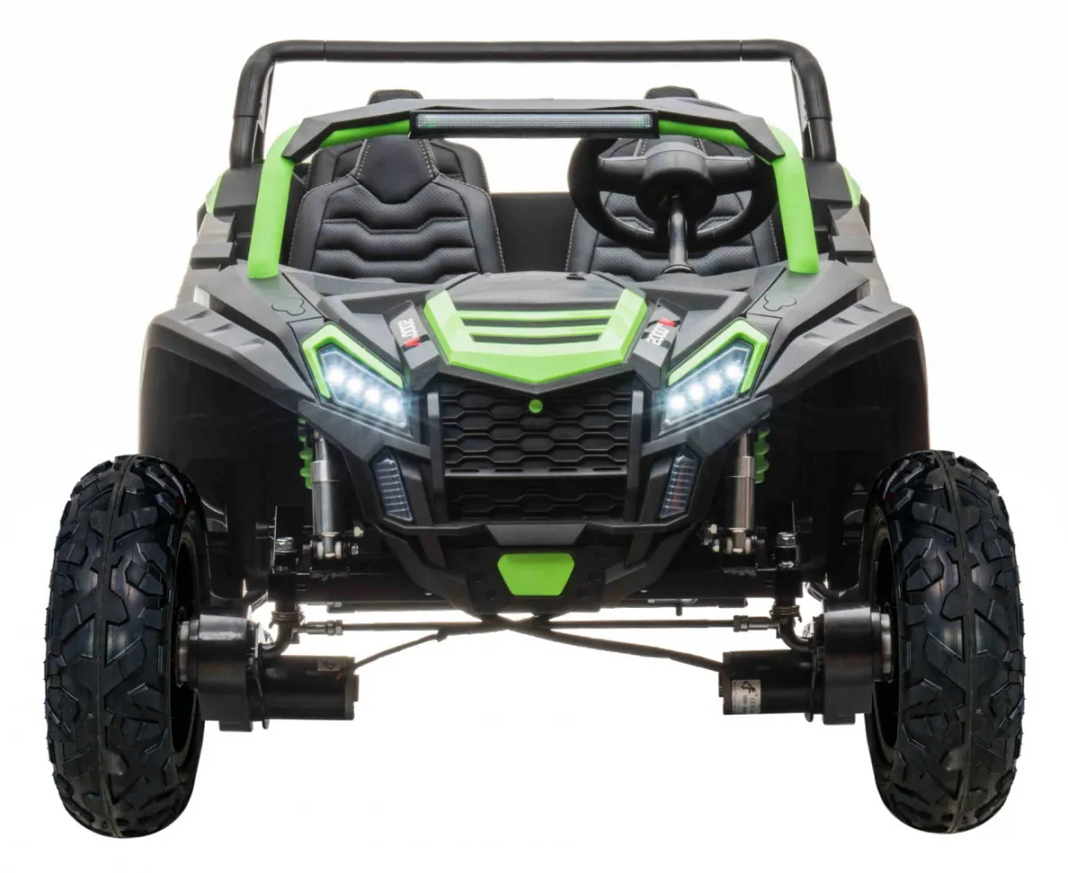 buggy atv racing utv2000, auto na akumulator s 4 sjedala, zeleni - slika 4