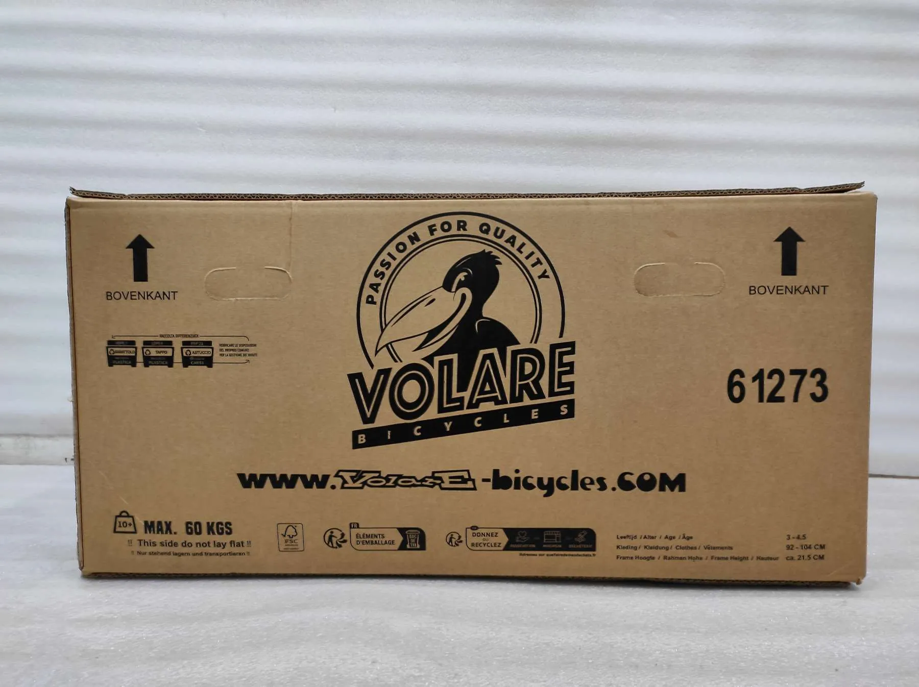 volare dječji bicikl unicorn 12″ bijele boje - slika 12