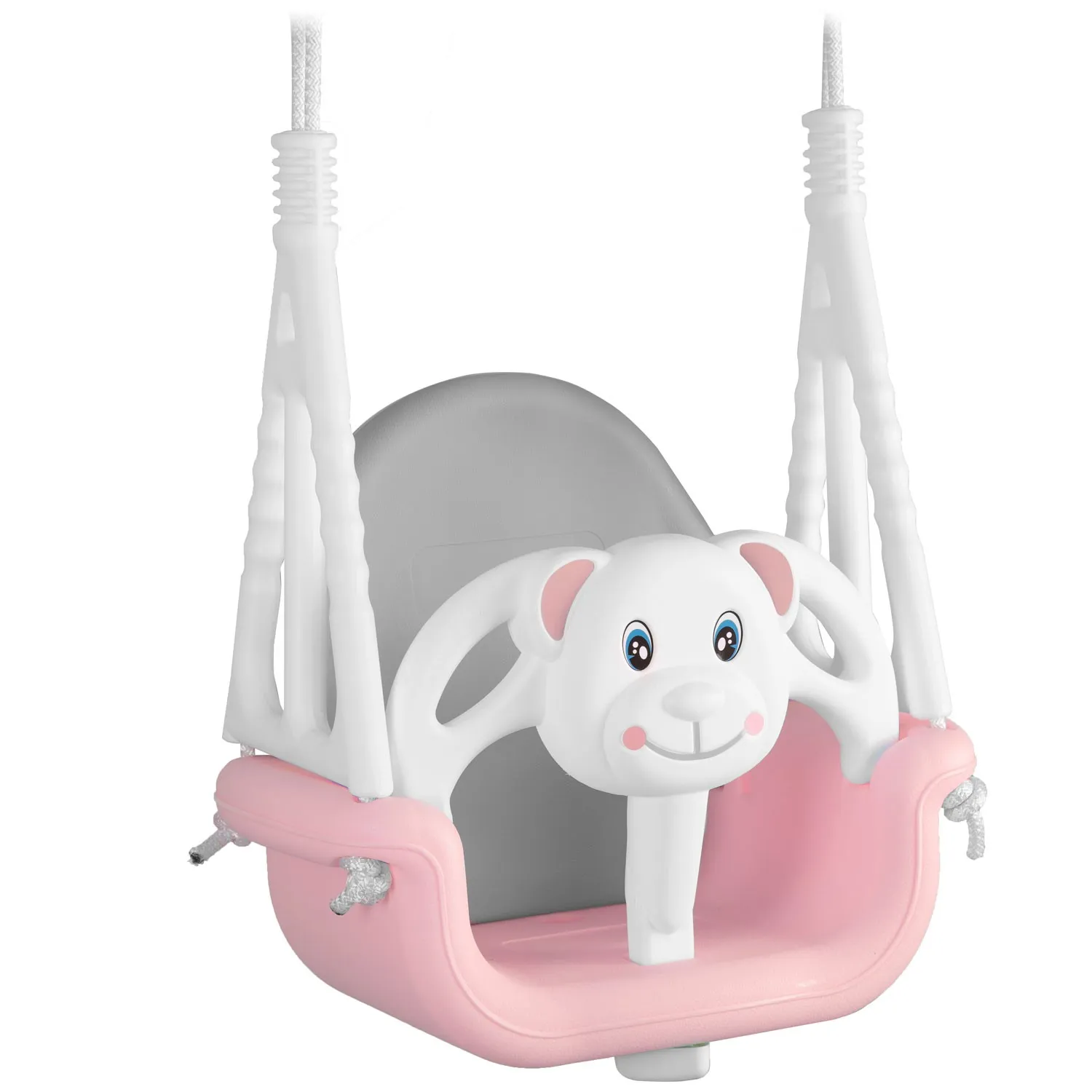 ricokids 3u1 dječja ljuljačka “medić” – ružičasta - slika 3