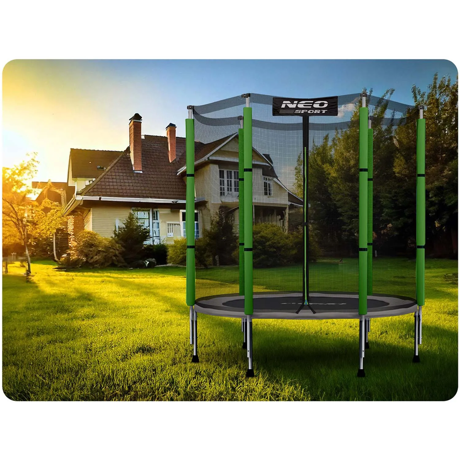 neo-sport dječji vrtni trampolin 140 cm (4,5 ft) - slika 5
