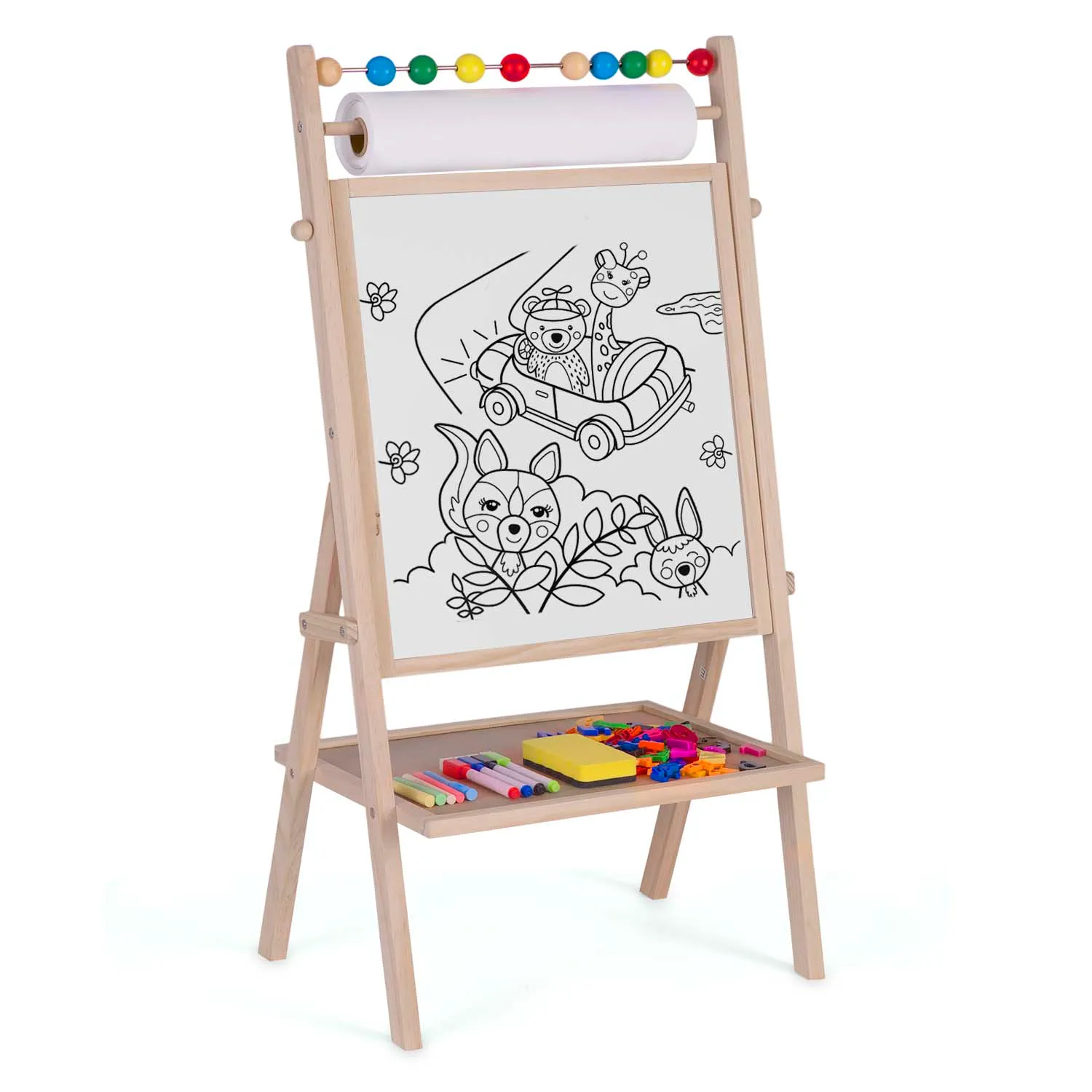 ricokids višenamjenska ploča za djecu 80 x 40 x 28 cm - slika 4