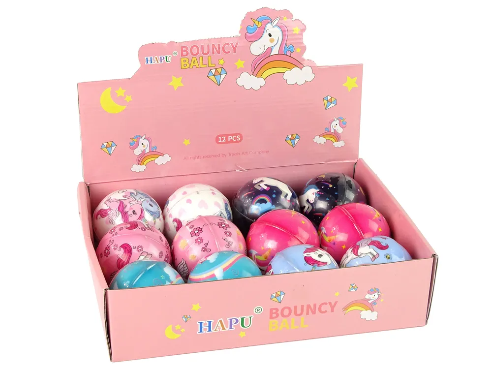 mekana rainbow lopta za bebe promjera 8 cm. - slika 9