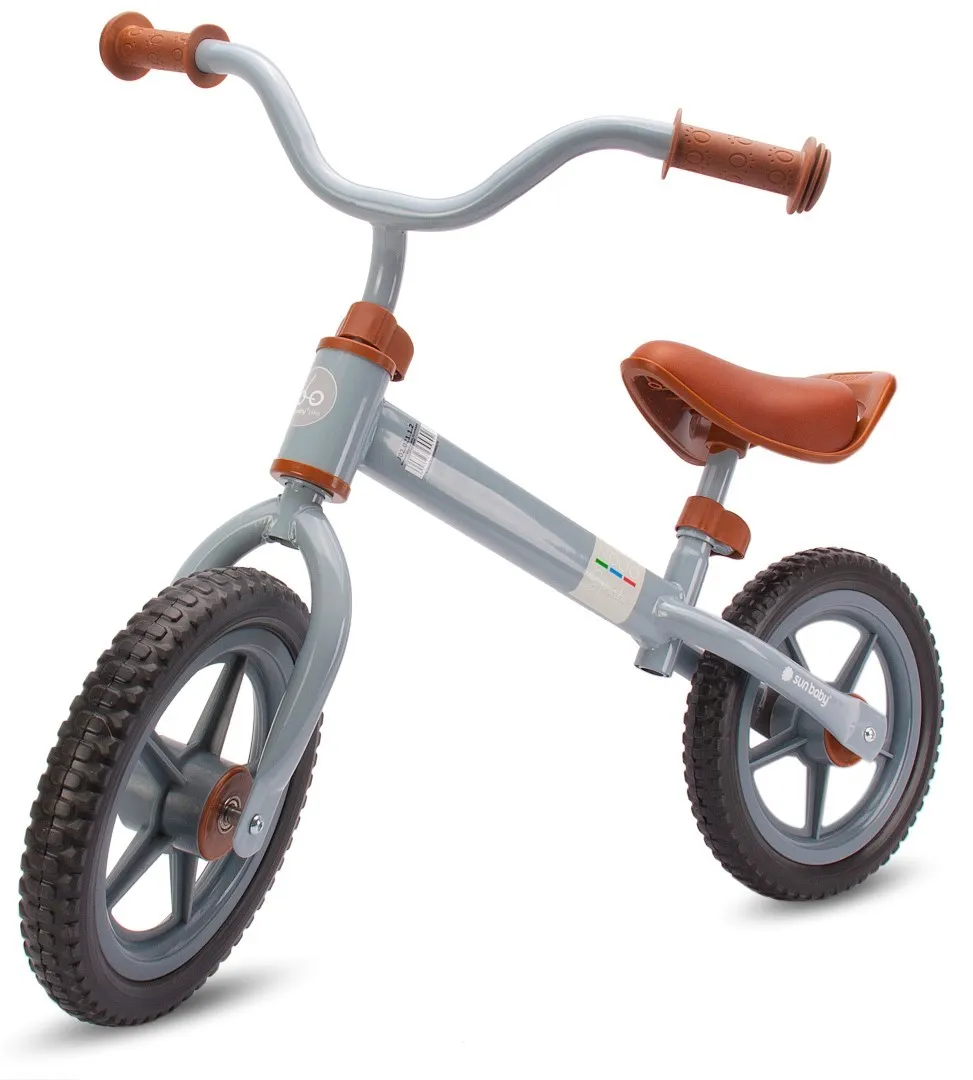 dječji bicikl bez pedala strada sivi 12" - slika 3