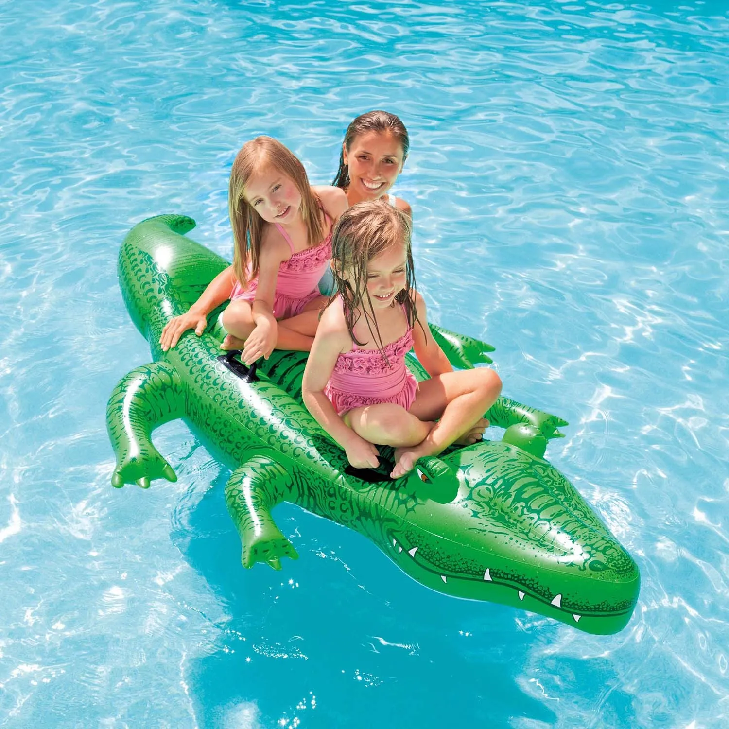 intex krokodil na napuhavanje 203 x 114 cm - slika 3