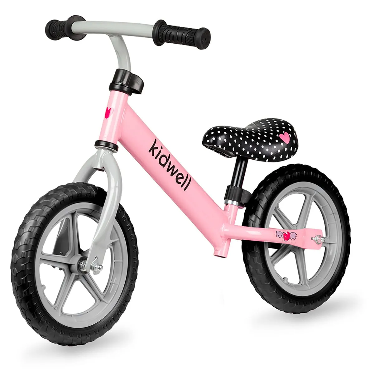 dječji bicikl bez pedala 12" rebel rozi - slika 7