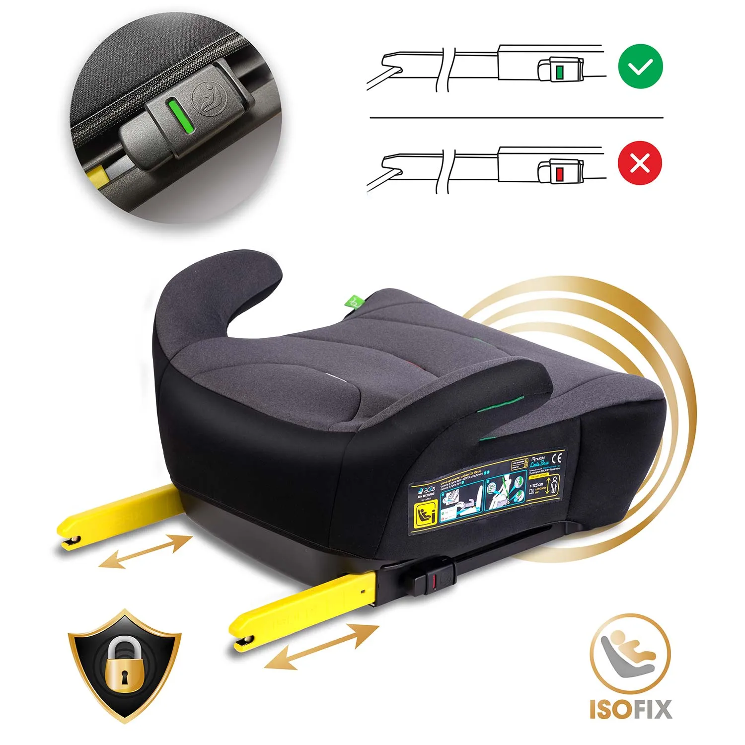 dječja autosjedalica isofix 22 - 36 kg louis nukido 710201 - slika 7