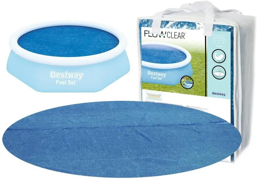 bestway 58060 solarni pokrivač za bazen 244cm - slika 1