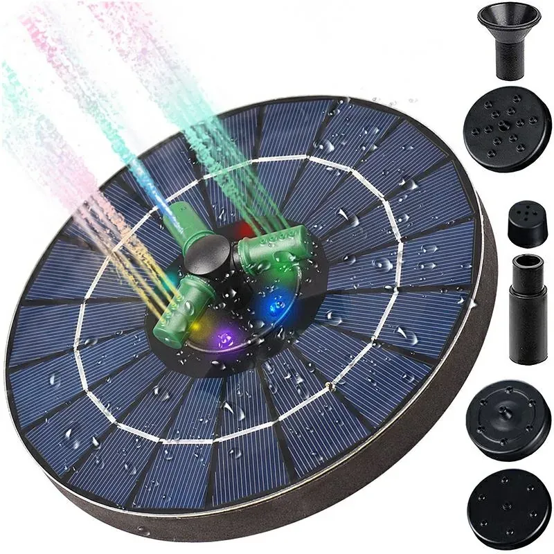plutajuća solarna fontana rgb - slika 2