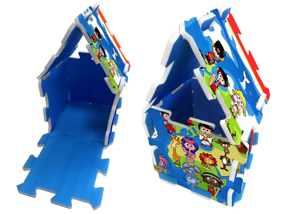 podloga puzzle za igru karta svijeta - slika 5