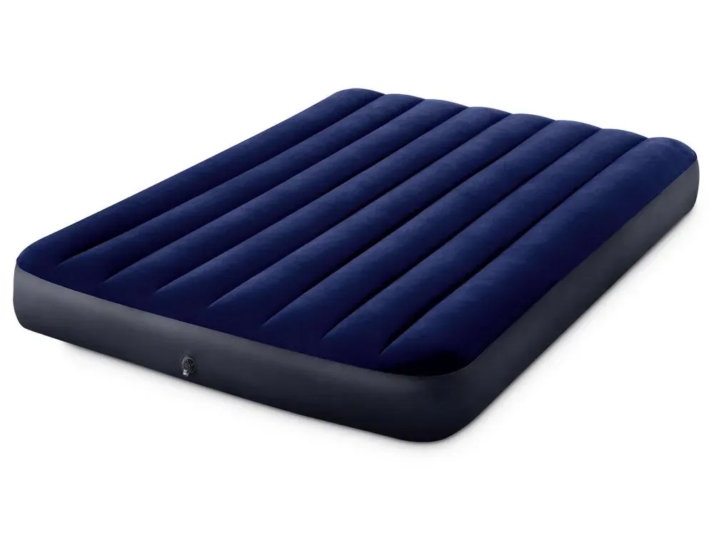 dupli velur madrac na napuhavanje 191x137 cm intex 64758 - slika 2