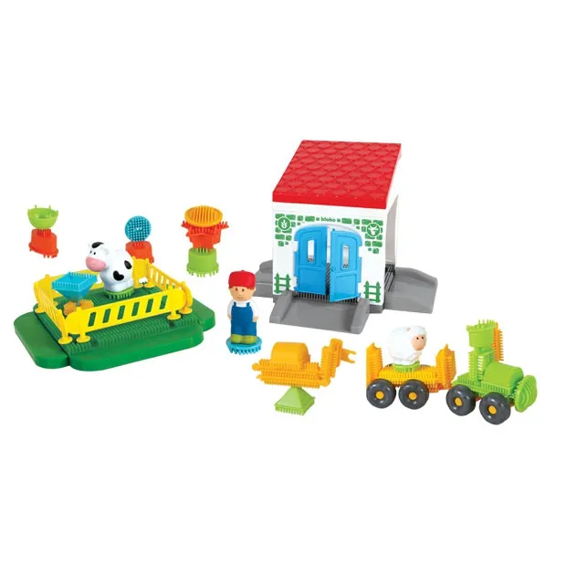 mochtoys set bloko farme 100 el. + 3 figure - slika 3