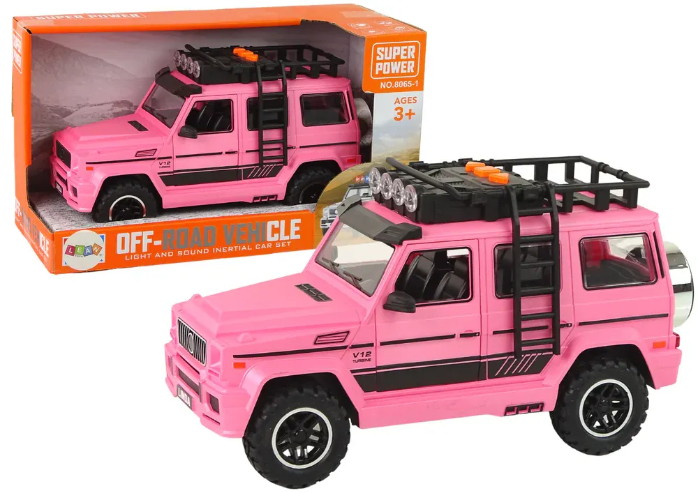 Off-road autić V12 roza - Pribislavec