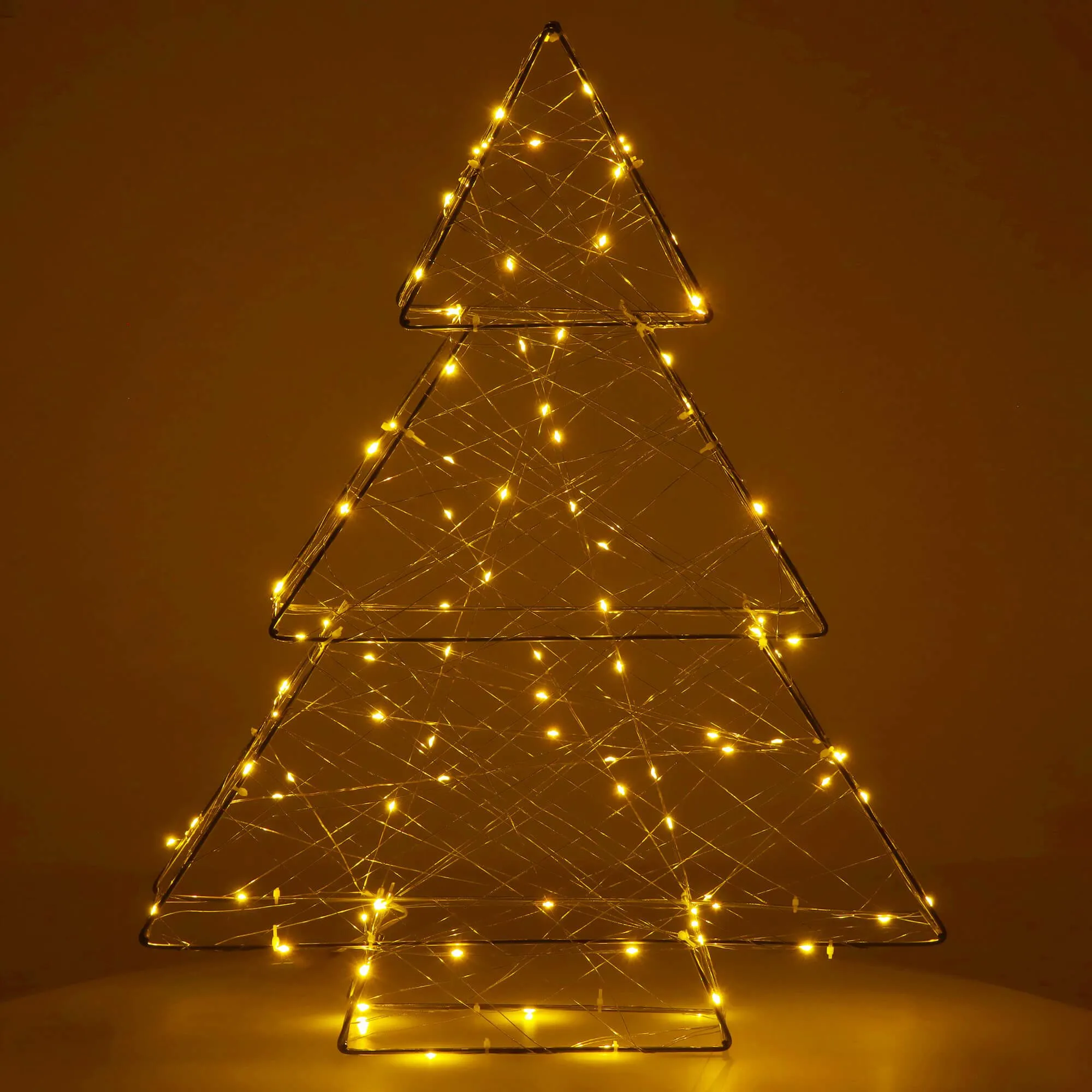 svjetlosni ukras 100 led dioda toplo bijela bor - slika 7