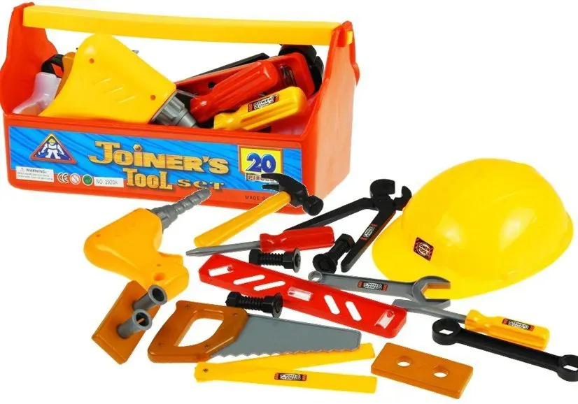 dječji diy set alata u kutiji 20 kom. - slika 2