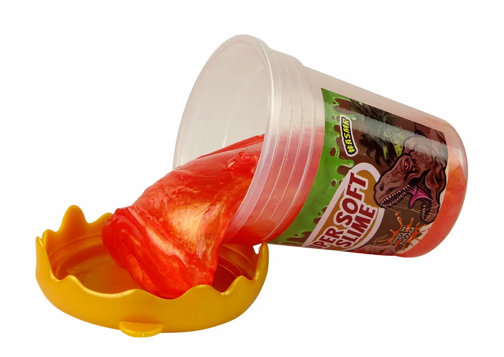 slime ljigavci sa šljokicama dinosauri 3 boje - slika 3