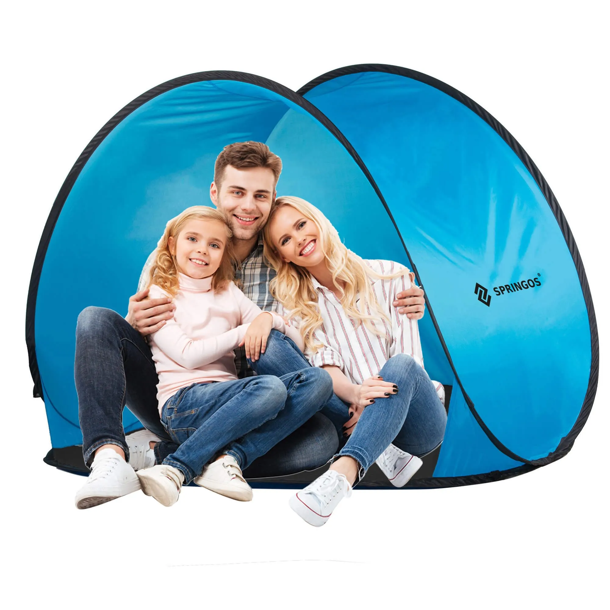 pop up šator plavi 150 x 120 cm - slika 9