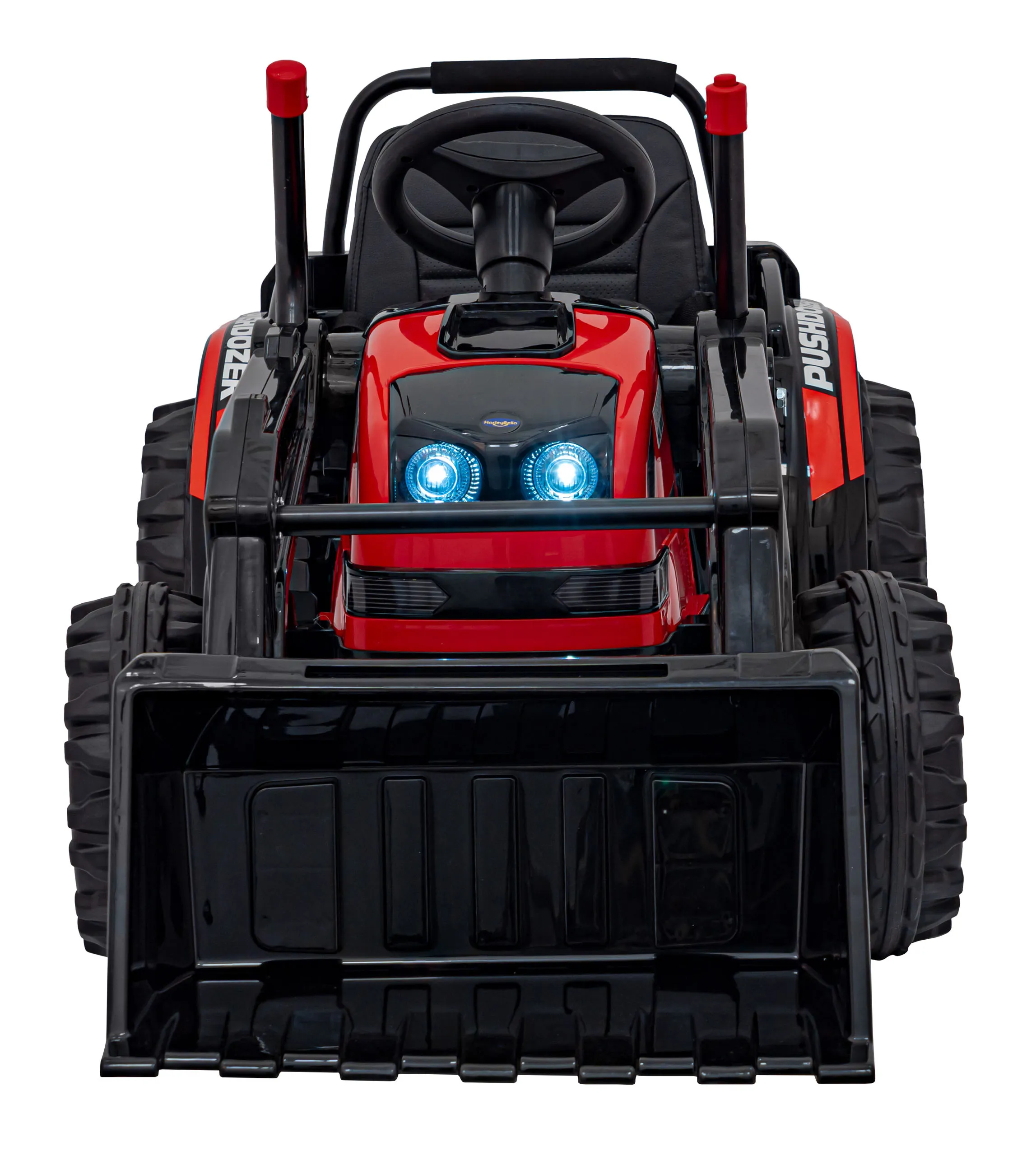 bager/traktor na akumulator, crveni - slika 3