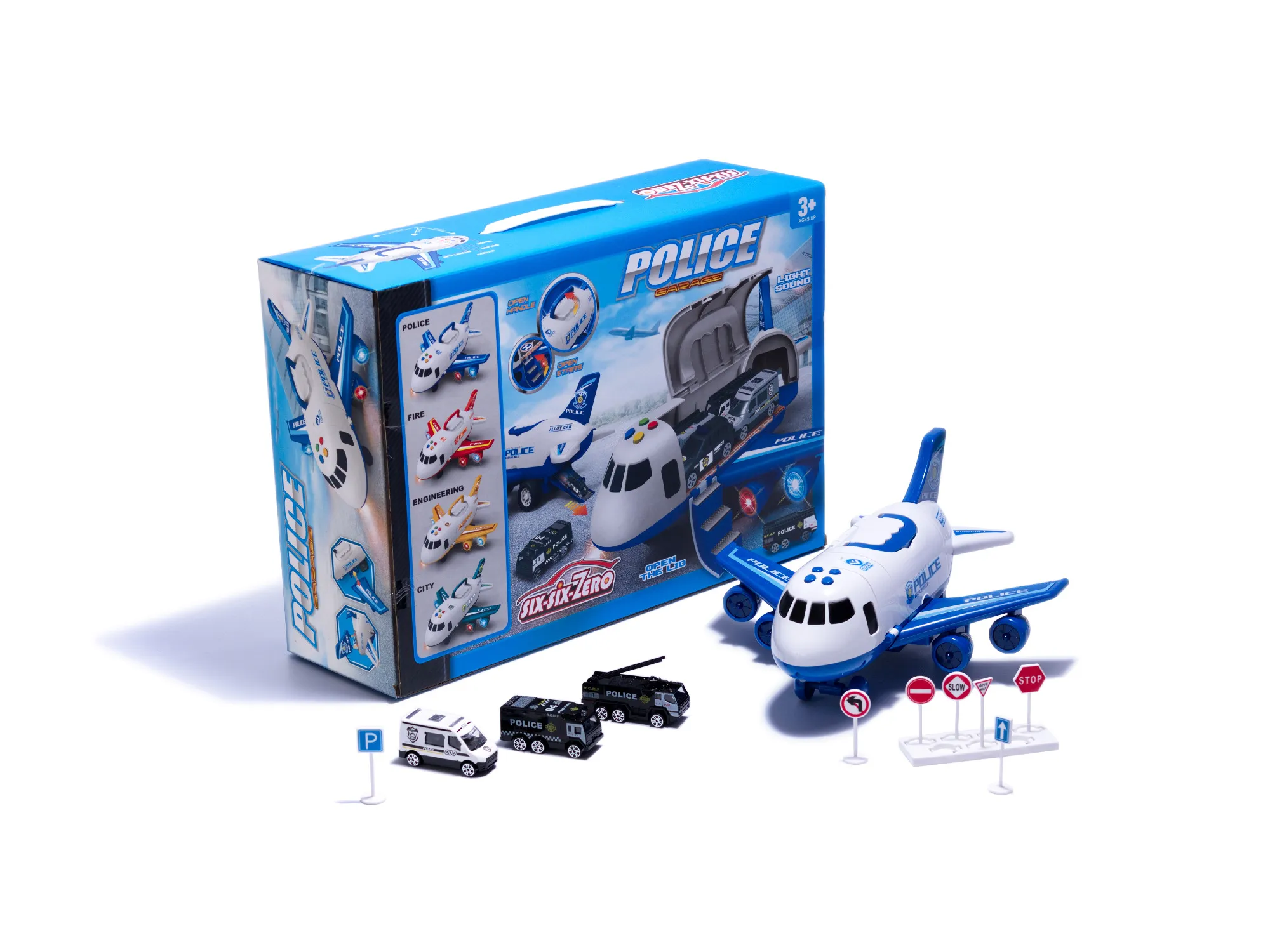 avion transporter policijskih vozila 3 komada - slika 3