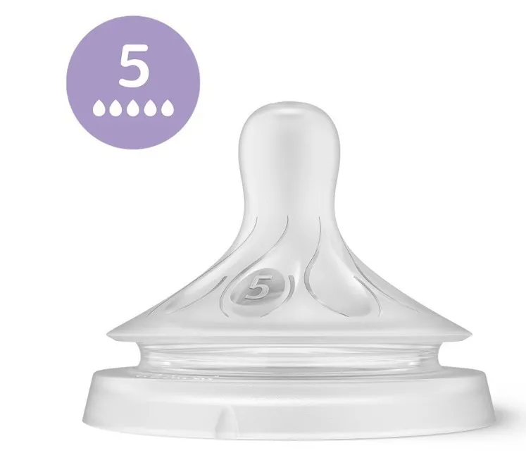 philips avent responsive natural set od 3 duda za bočicu s 3 različita protoka - slika 4