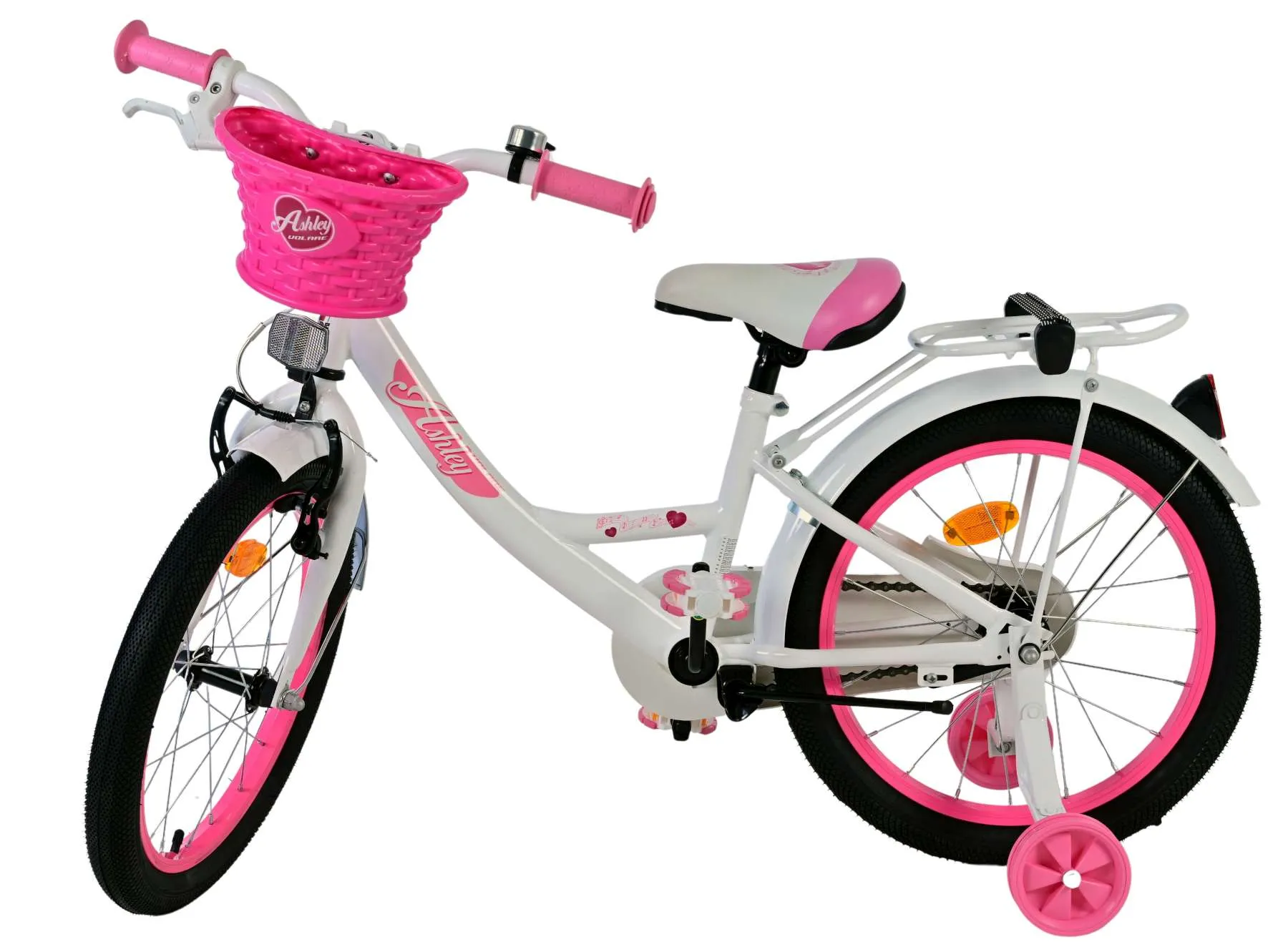volare dječji bicikl ashley 18″ bijele boje - slika 10