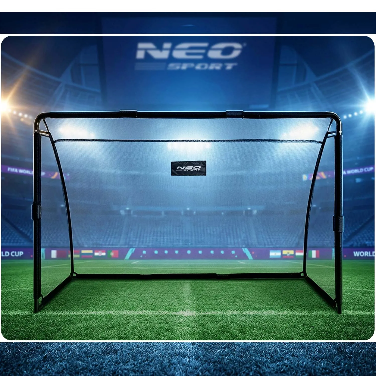 veliki nogometni gol 180 x 120 x 60 cm ns-487 - slika 8