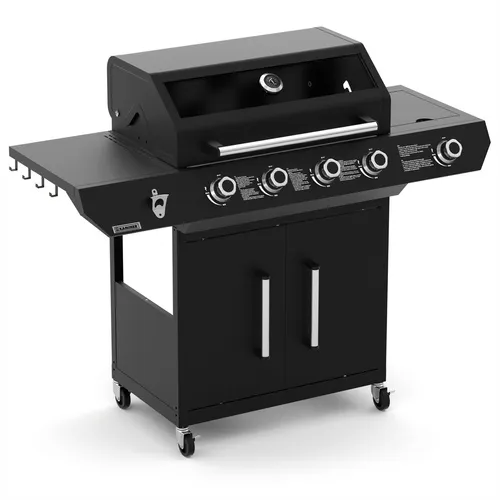 kaminer plinski roštilj 4+1 17kw varen black 5.0 - slika 6