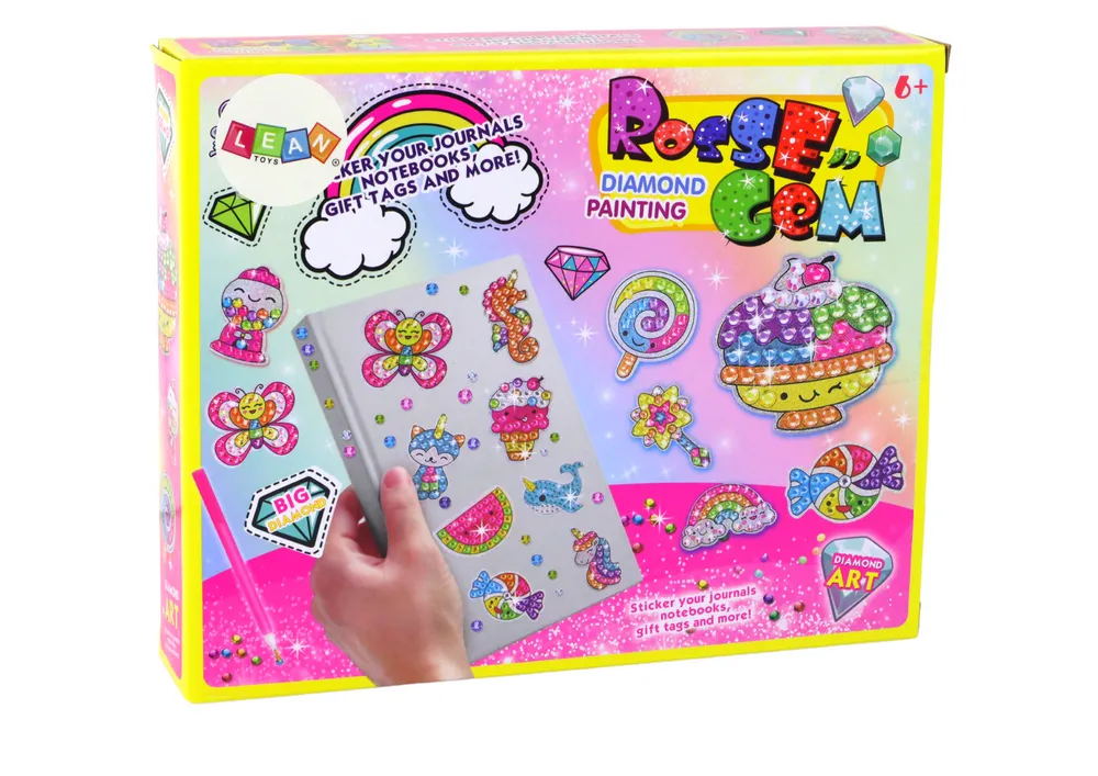 diy set dijamantnih šarenih naljepnica - slika 4