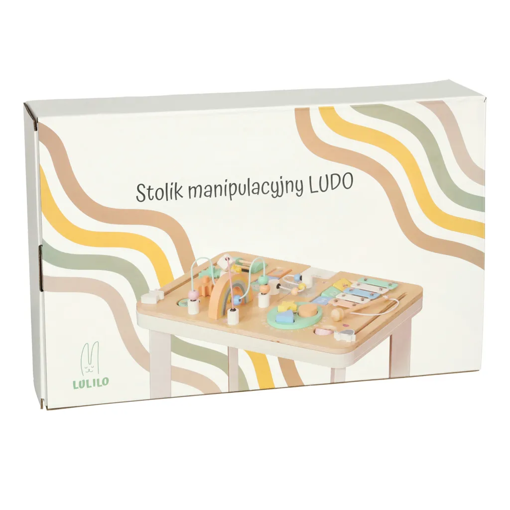 lulilo montessori šareni manipulativni stol - slika 9