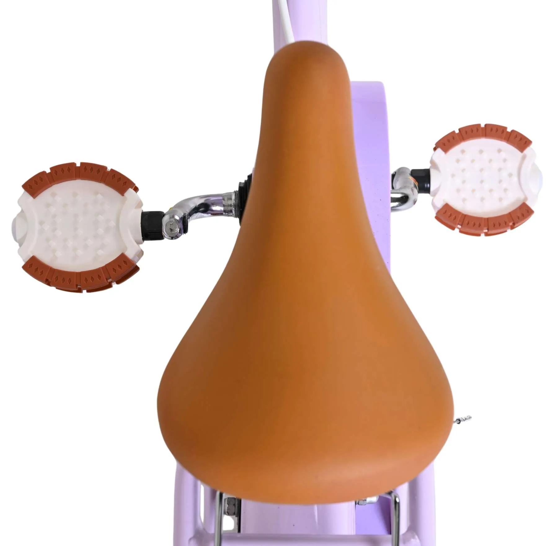 volare dječji bicikl ashley 14″ ljubičaste boje, s dvije ručne kočnice - slika 4