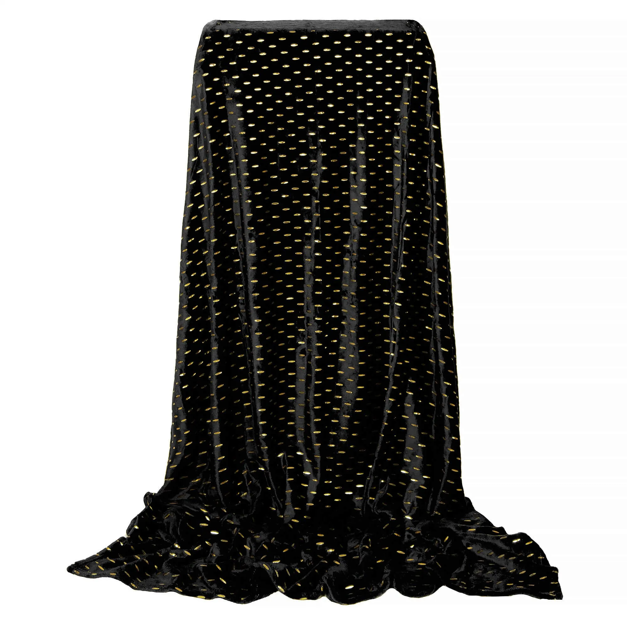 deka crno zlatna 200 x 220 cm - slika 3