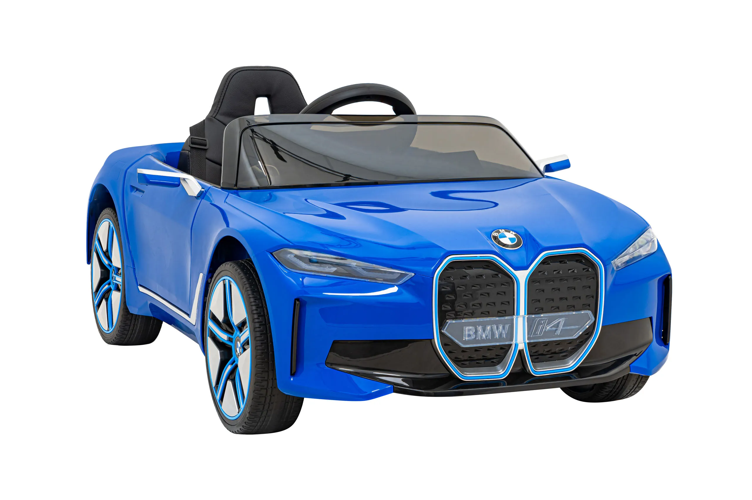 bmw i4, auto na akumulator, plavi - slika 3
