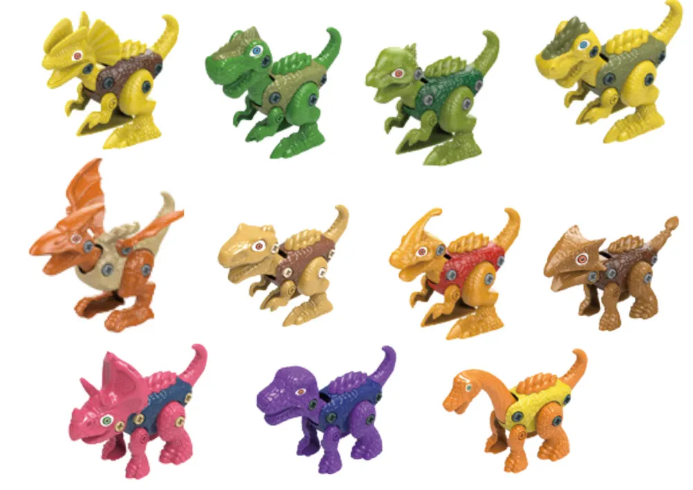 šareni set od 12 komada jaja za motanje dinosaura - slika 3