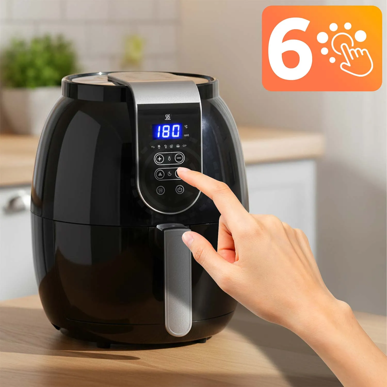 friteza na vrući zrak 3,6l berdsen bd-651 - slika 4