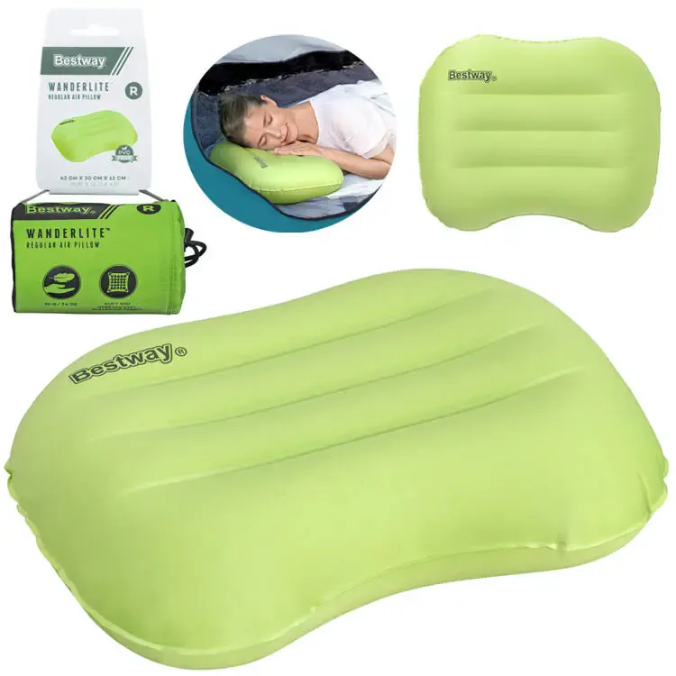 bestway putni jastuk na napuhavanje wanderlite 69624 - 42cmx30cm - slika 2