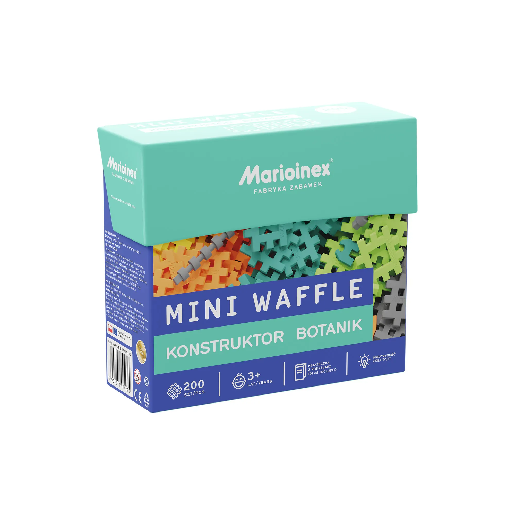 marioinex set waffle kockica botanist 200kom. - slika 2