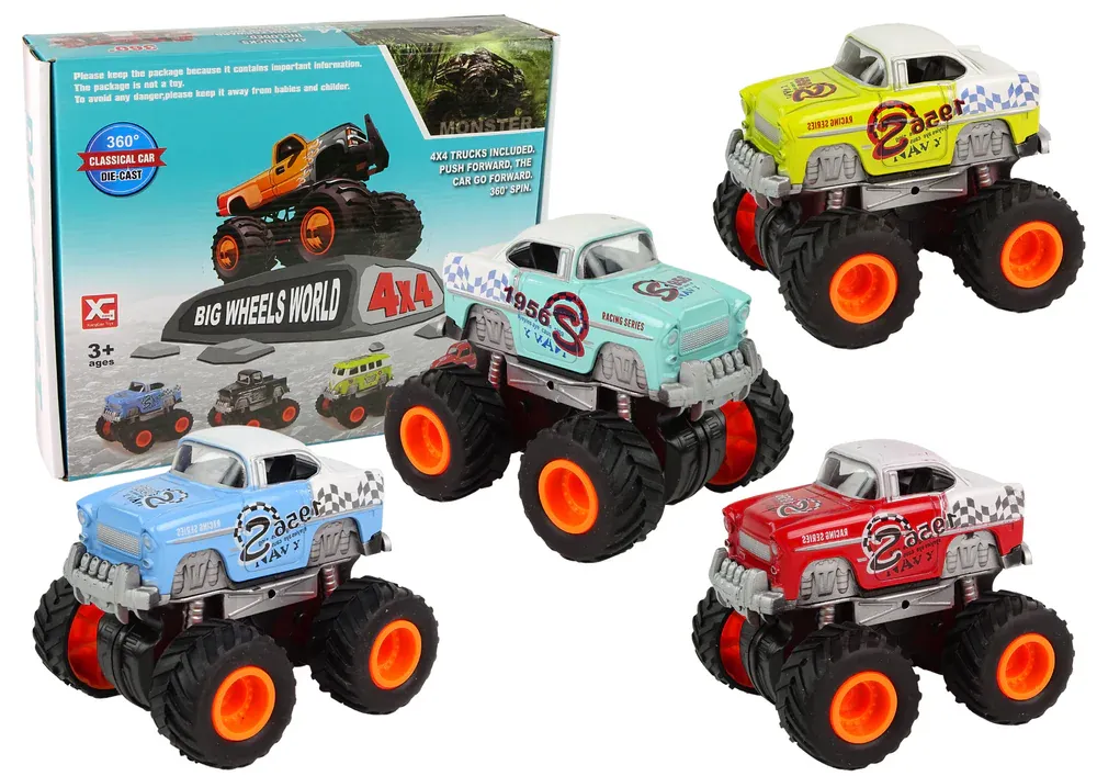 automobili s 4x4 pogonom - 4 boje - slika 2